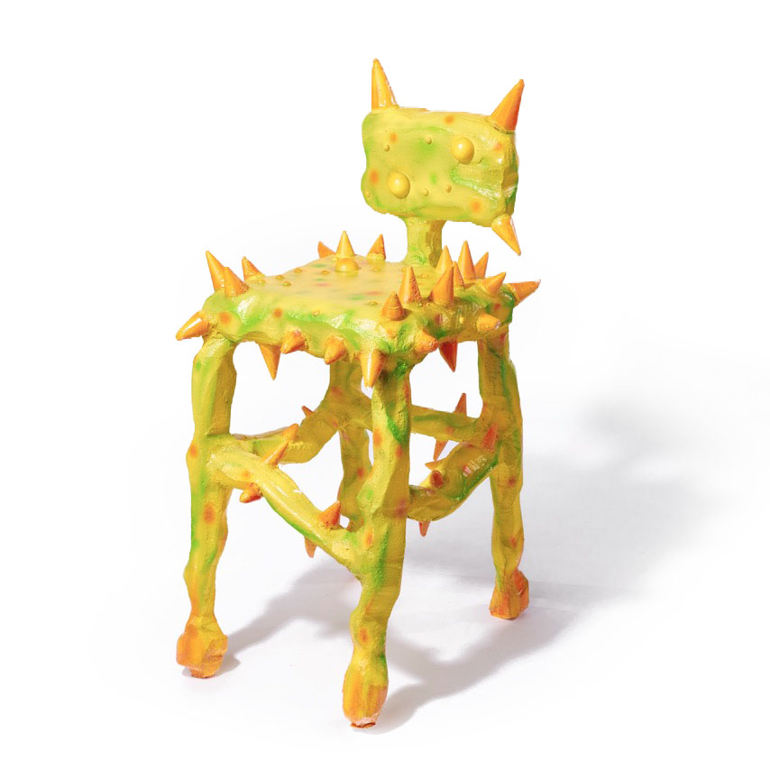 stool yellow